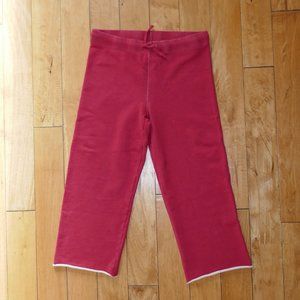 Frank & Eileen Tee Lab Red Triple Fleece Favorite Cropped Sweatpants S